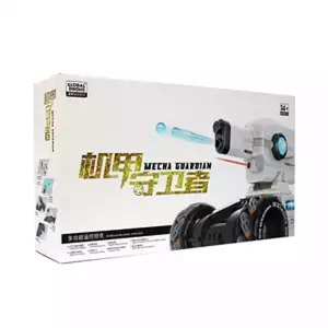  ماشین کنترلی شارژی لیزری نگهبان تیر ژله ای پرتاب کن Mecha Guardian Water Bomb Spray Car Remote Control 1:12 -اسباب بازی